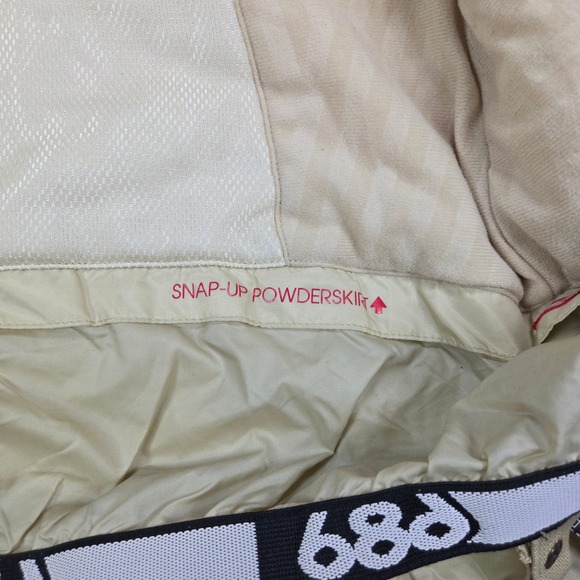 686 Reserved Luster Ski Snowboard Jacket Womens XS Pink Insulated Waterproof - Picture 9 of 16